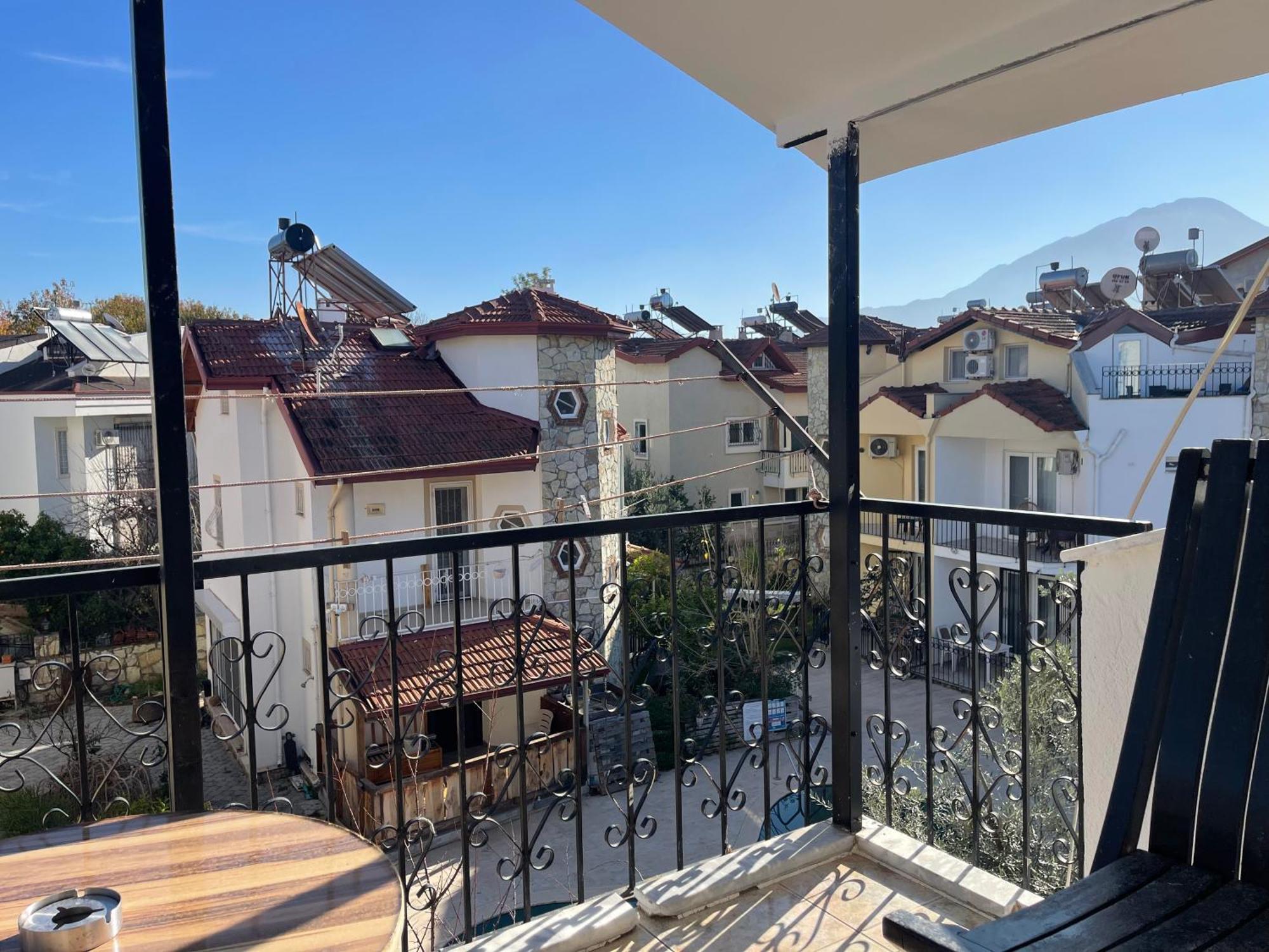 Apartment mit 2 Schlafzimmern und Gartenblick